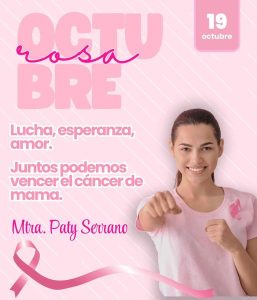 DIA INTERNACIONAL DE LUCHA CONTRA EL CANCER DE MAMA