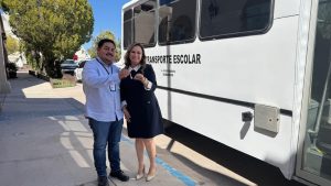 DONACIÓN DE TRANSPORTE ESCOLAR