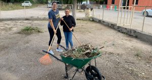 TRABAJO CONJUNTO PARA MANTENER LOS ESPACIOS PÚBLICOS LIMPIOS