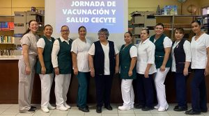 EXITOSA JORNADA DE VACUNACIÓN Y CHARLAS DE PREVENCIÓN EN CECyTE BANÁMICHI