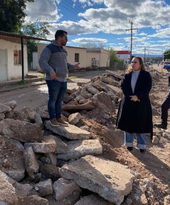 INICIA OBRA DE REHABILITACIÓN EN CALLE GALO TREVIÑO